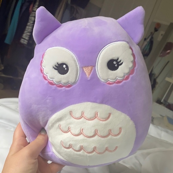 Squishmallows | Toys | Purple Owl Squishmallow | Poshmark